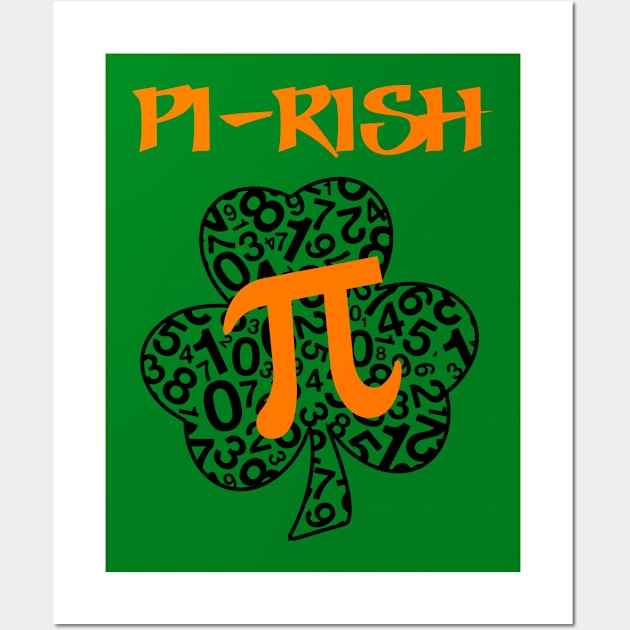 PI Day Pirish Wall Art by A Zee Marketing